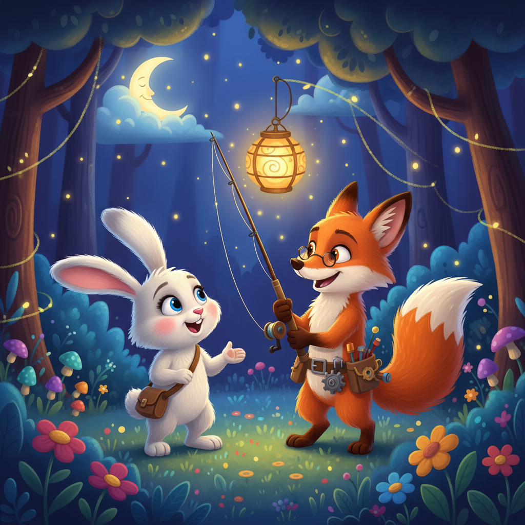 luna and nick are going to fishing tonight...